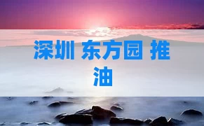 深圳 东方园 推油