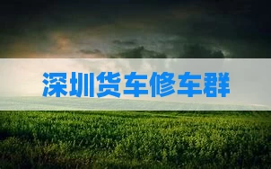 深圳货车修车群