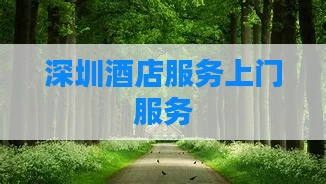 深圳酒店服务上门服务