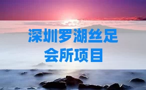深圳罗湖丝足会所项目