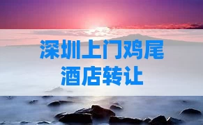 深圳上门鸡尾酒店转让