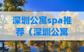 深圳公寓spa推荐（深圳公寓会所）