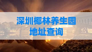 深圳椰林养生园地址查询