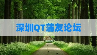 深圳QT蒲友论坛