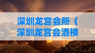 深圳龙宫会所(深圳龙宫会酒楼)