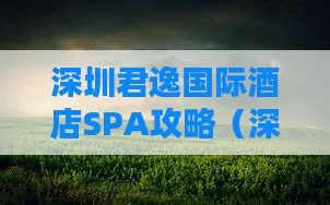 深圳君逸国际酒店SPA攻略(深圳君逸酒店桑拿)