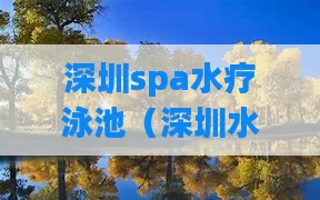 深圳spa水疗泳池（深圳水疗会所哪里新开业的）